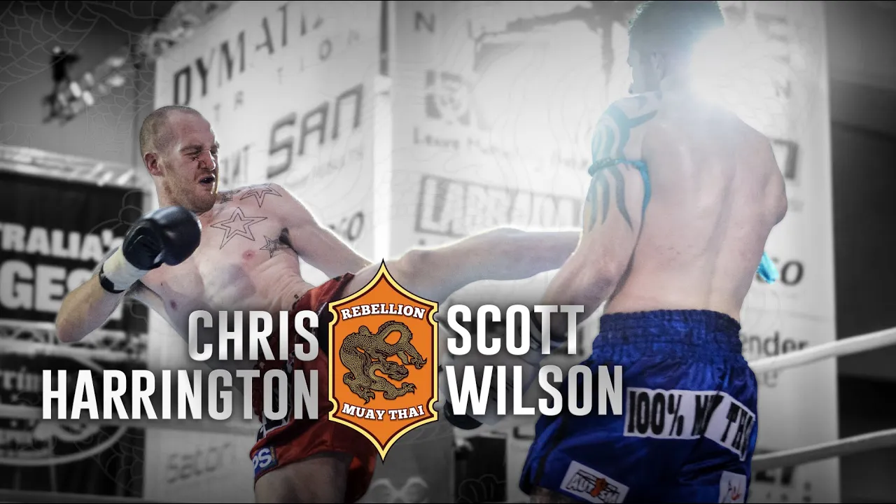 FULL FIGHT | Rebellion Muaythai 7: Chris Harrington vs Scott Wilson background