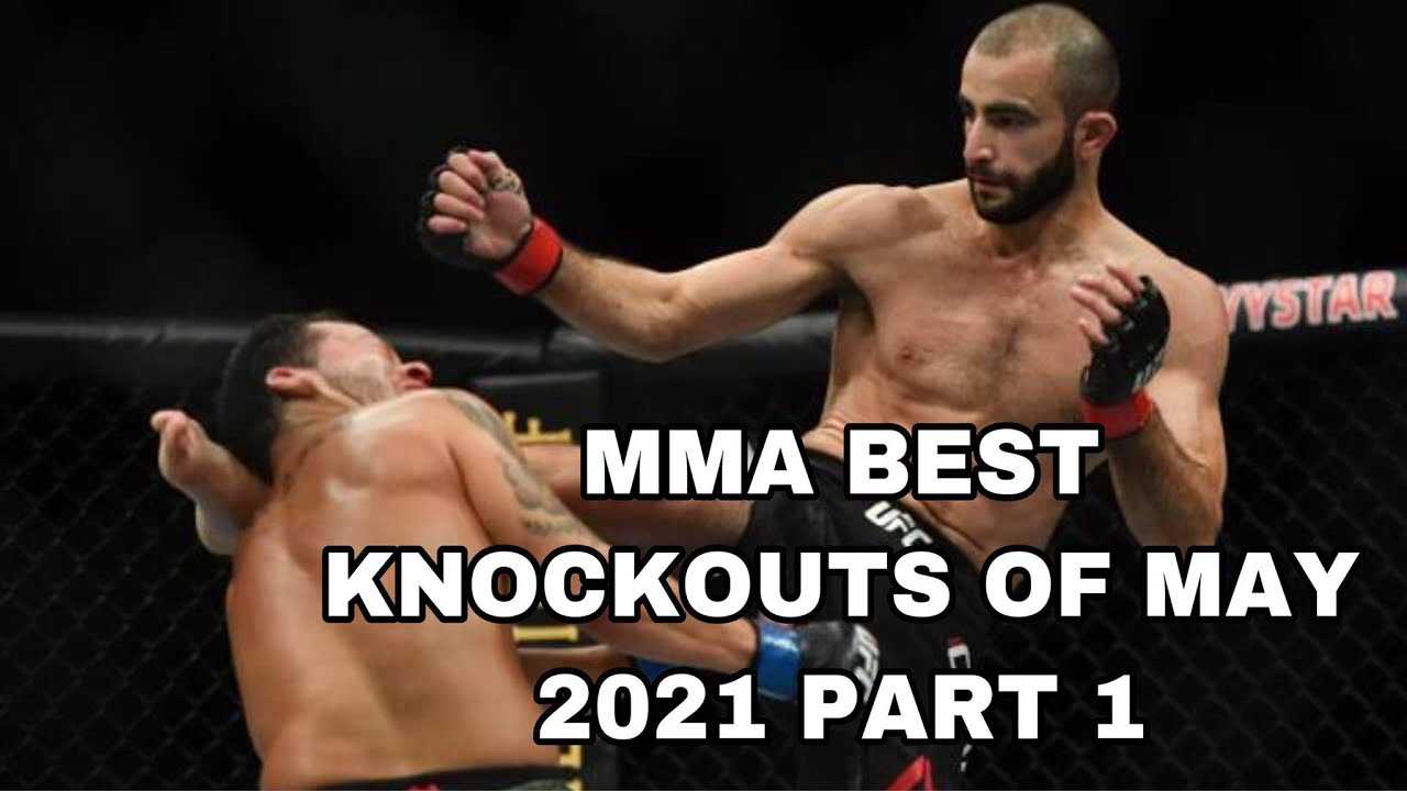 MMAs Best Knockouts of the May 2021  Part 1 HD background