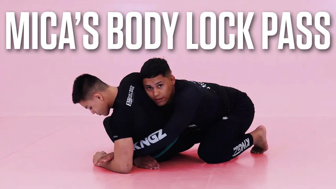 Learn Mica Galvão's Secrets To The Body Lock Pass | Jiu-Jitsu Technique