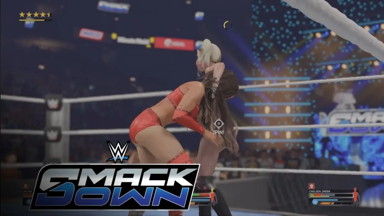 WWE 2K25 ALEXA BLISS VS MICHIN VS CHELSEA GREEN