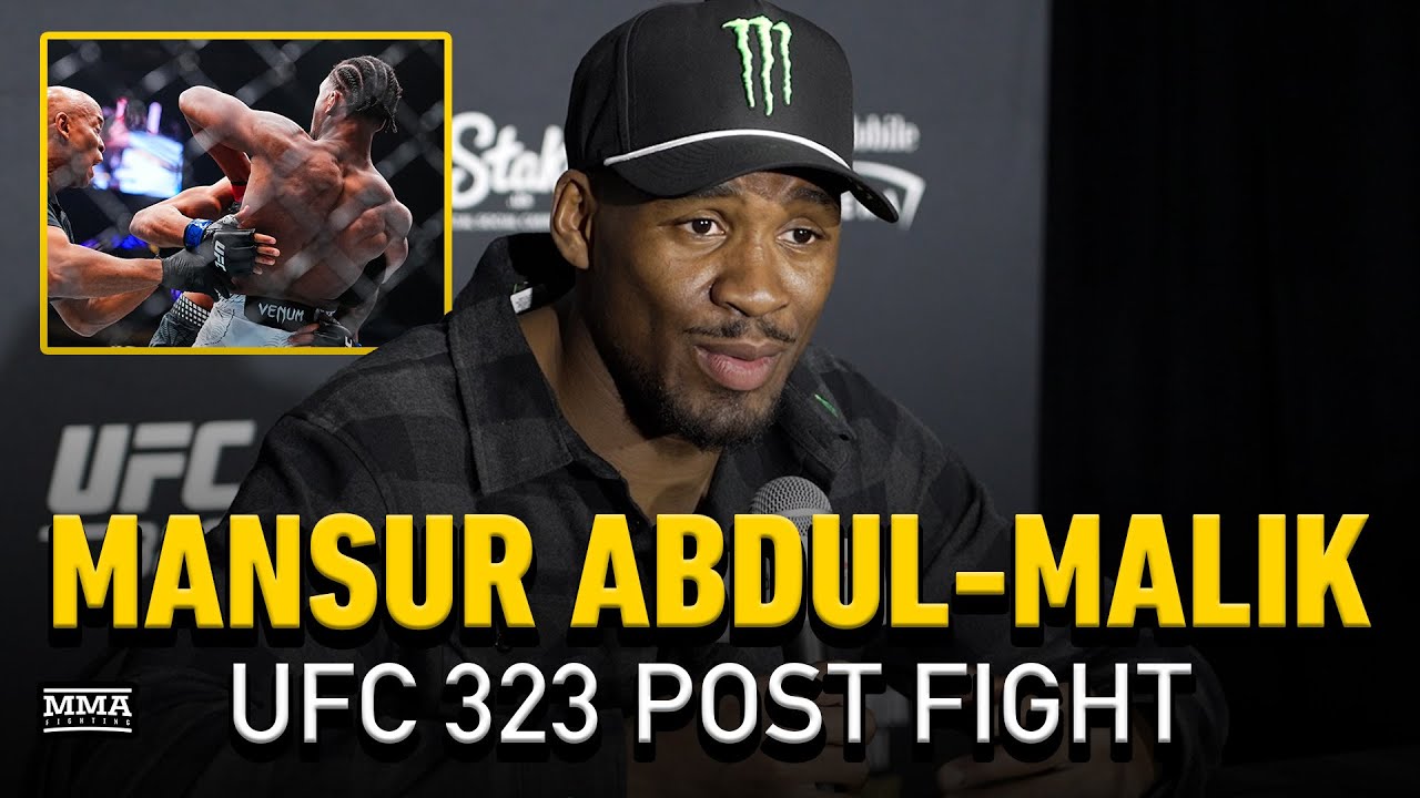 Mansur Abul-Malik Reacts To Submission Win Over Antonio Trocoli At UFC 323, Unbothered By Odds