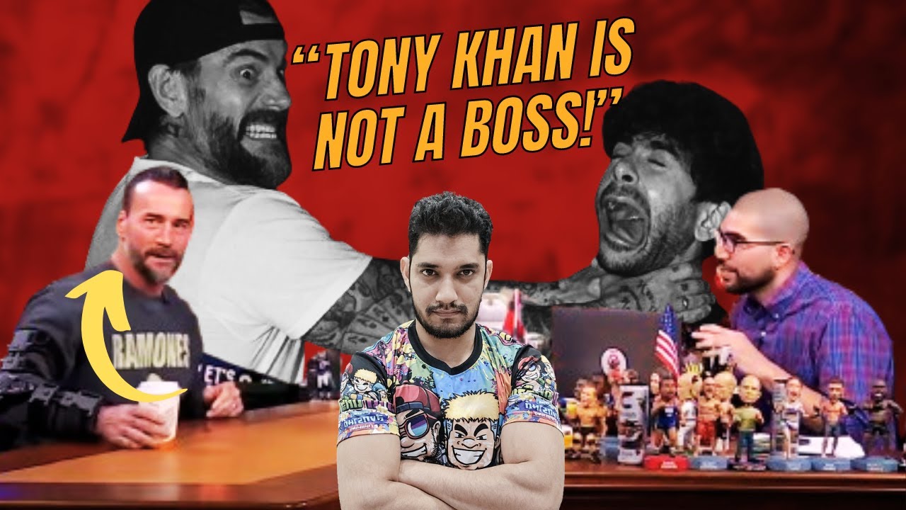 EVERYTHING CM PUNK said about AEW!😡 background