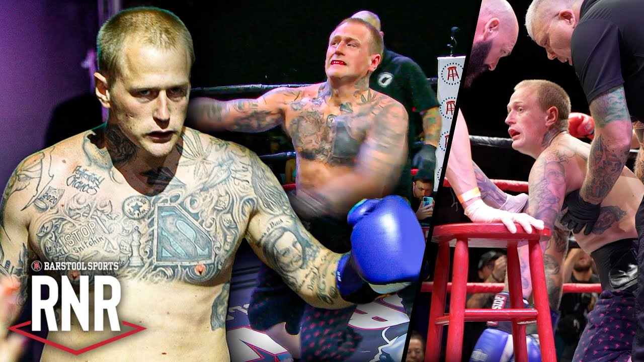 Dirty Prison Fighter Suffers Unbelievable Double Knockout background
