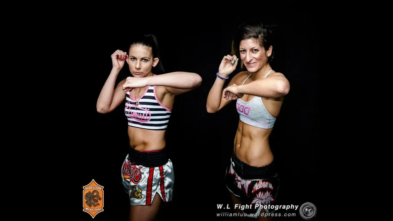 FULL FIGHT/ Rebellion Muaythai 6: Janet Perusco vs Tali Silbermann background