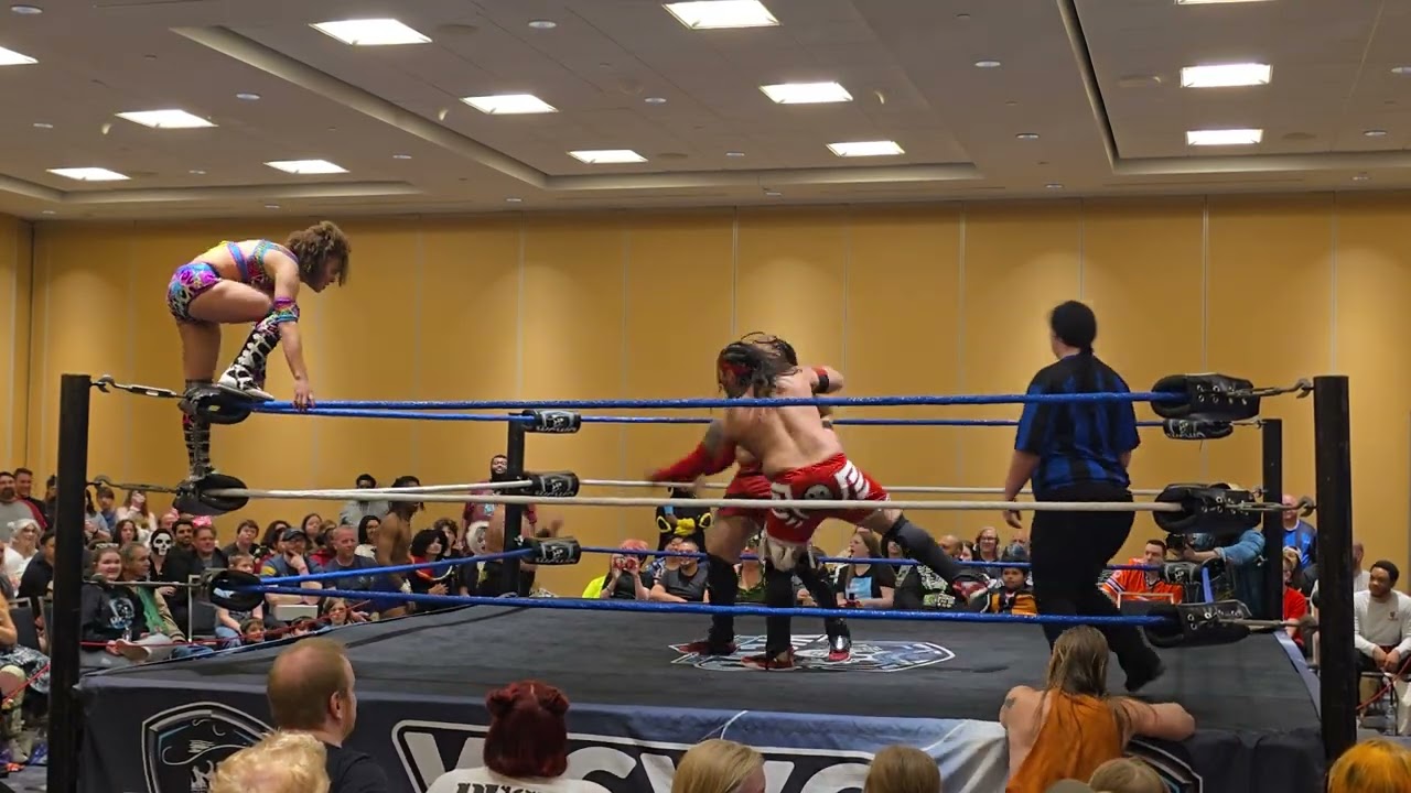 Scramble Match - WCWO Comic Con 3/15/25 background