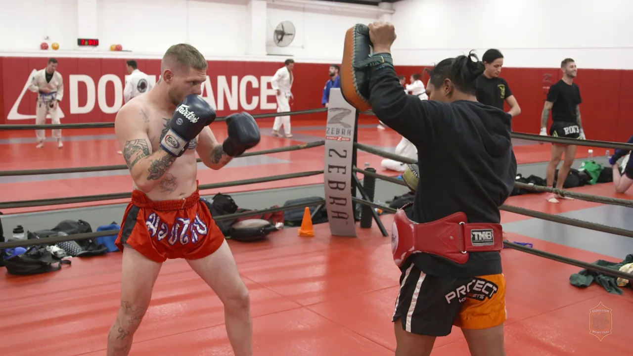Muaythai Padwork | Cory Smith background
