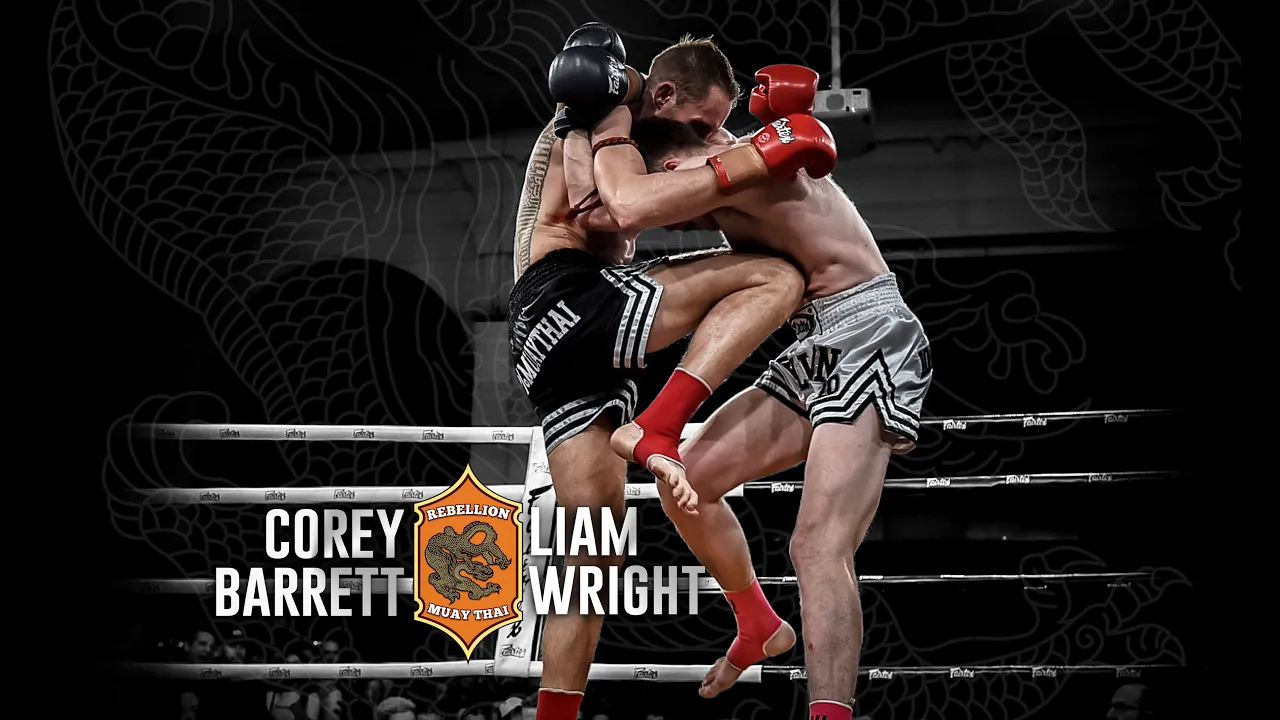 FULL FIGHT | Rebellion Muaythai 20: Corey Barrett vs Liam Wright