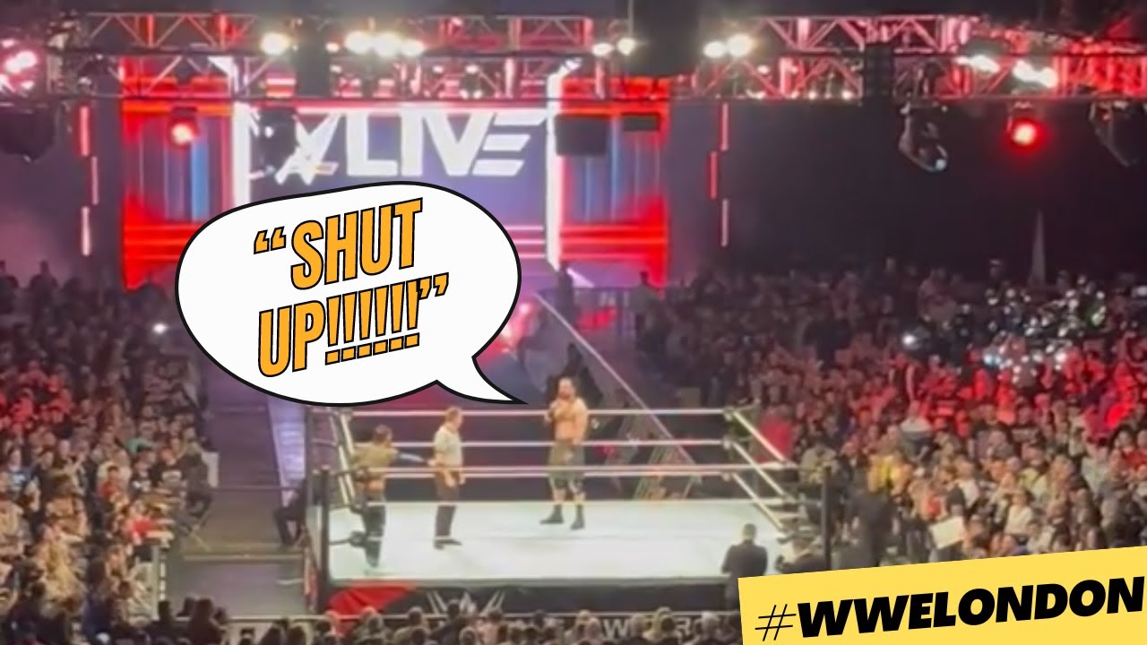 Drew ANGRY on London WWE fans chanting CM Punk😂