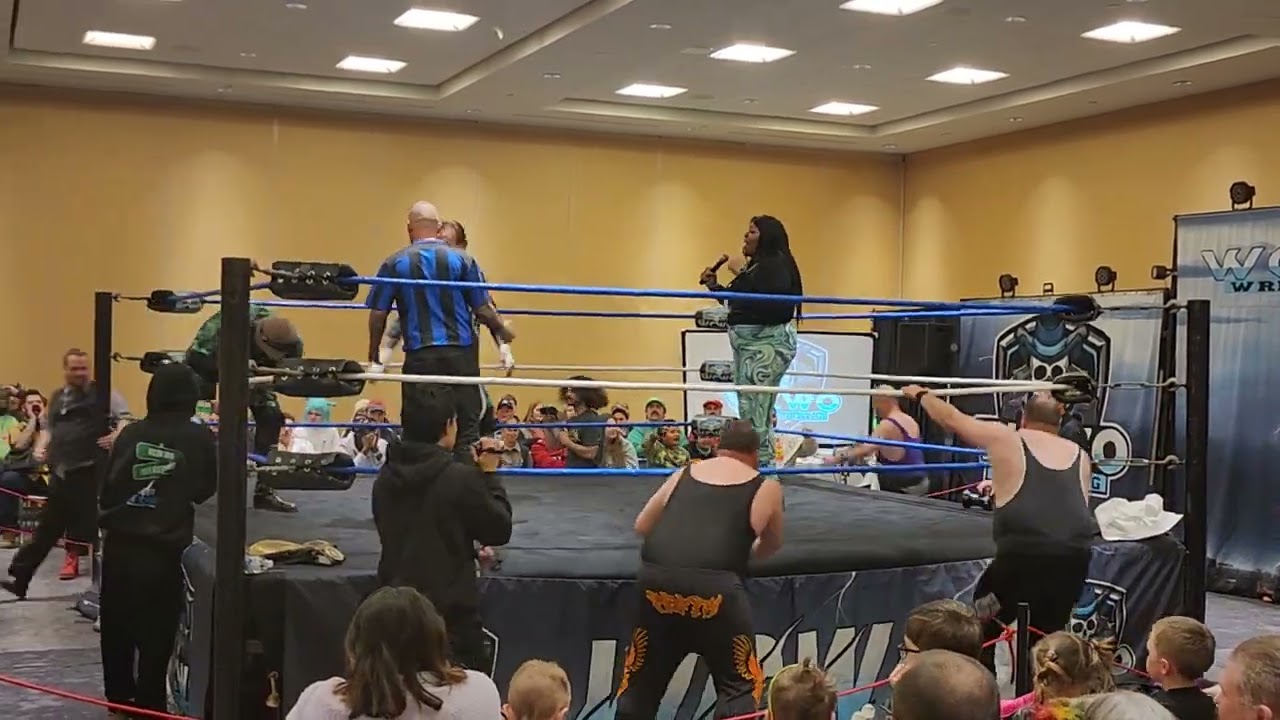 V.I.P. vs Jaxon Morgan, Fenix & Professor T.S. Wiley (WCWO Tag Titles) - WCWO Comic Con 3/23/24
