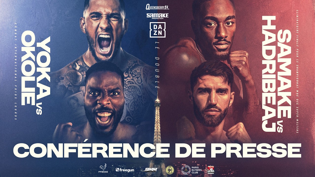 TONY YOKA VS. LAWRENCE OKOLIE LAUNCH PRESS CONFERENCE LIVESTREAM