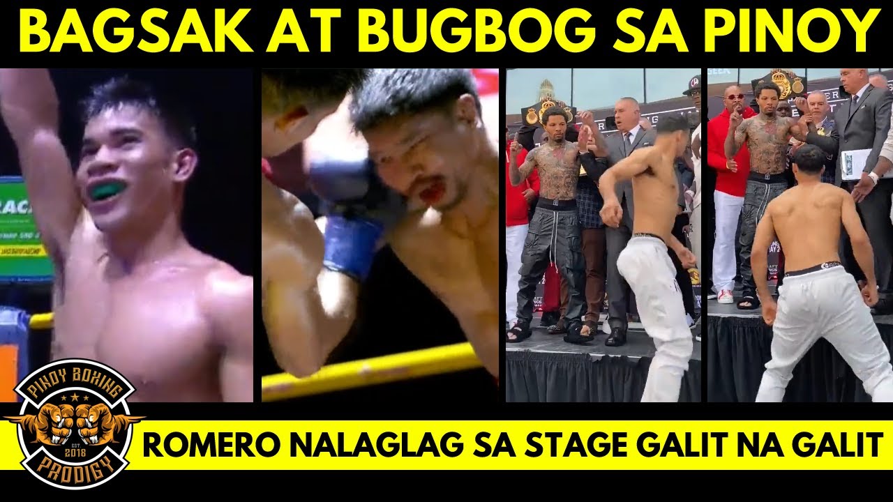 BREAKING: Herlan Gomez panalo sa Thailand, kalaban BUGBOG! | Romero HULOG sa stage tinulak ni Davis