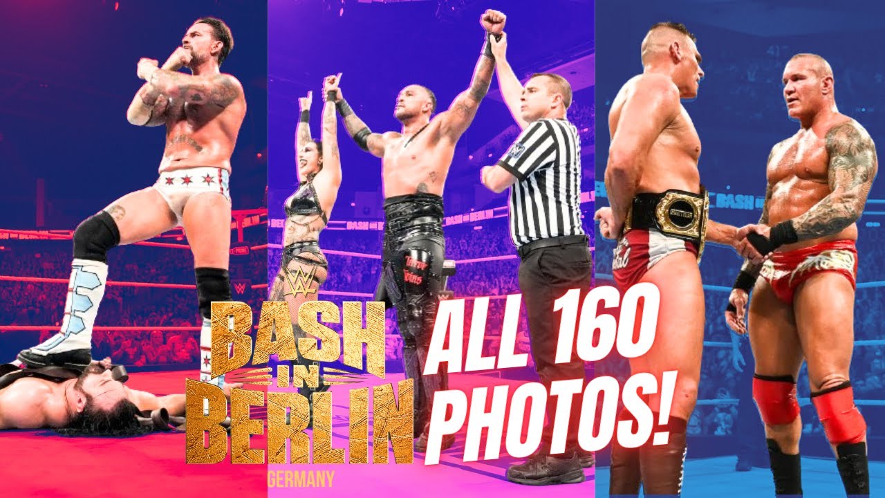 All 160 Photos: WWE Bash in Berlin🔥