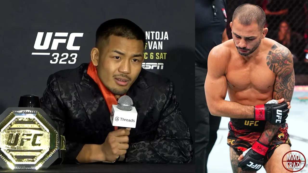 Joshua Van on Alexandre Pantoja injury "It don't matter what they think, I WON"