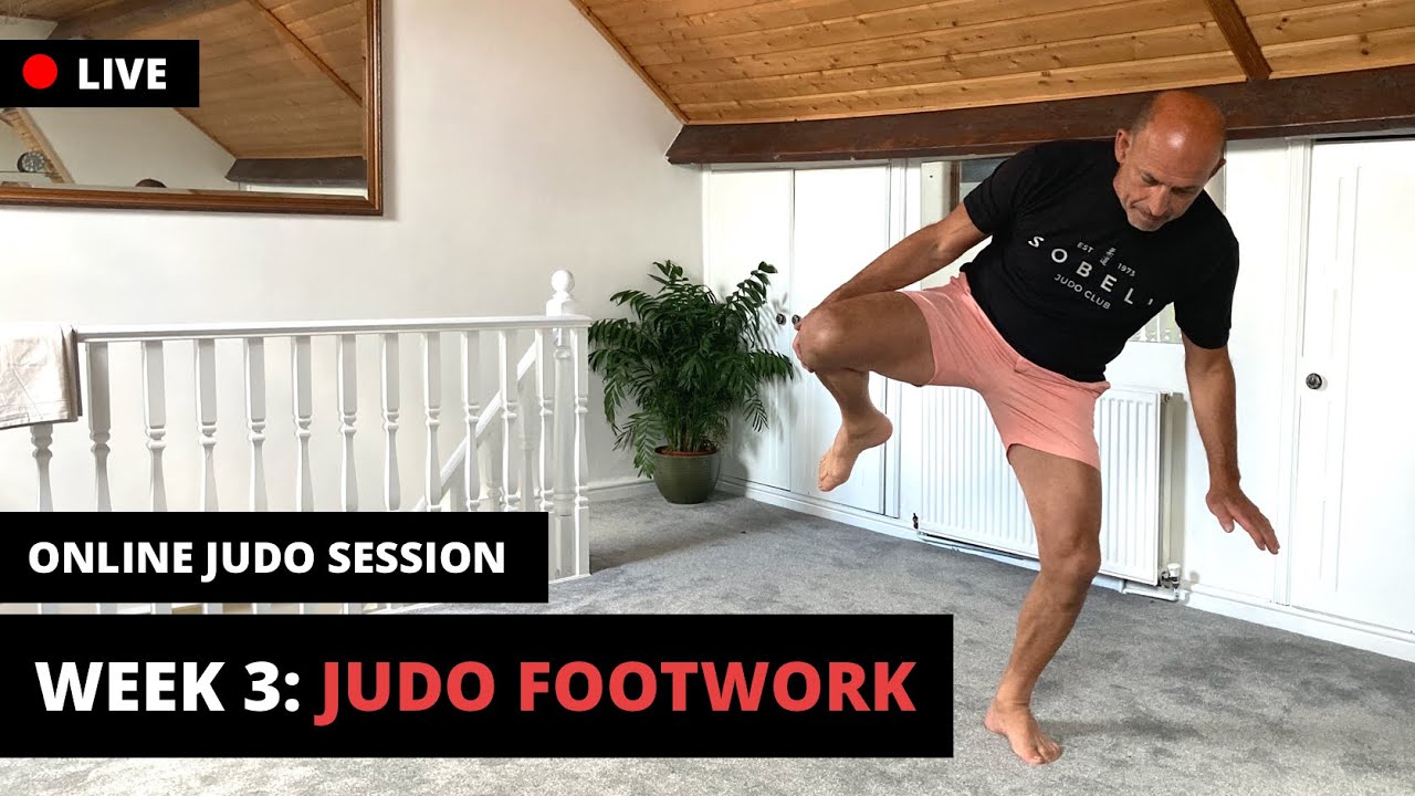 Home Judo Workout | Week 3 | Judo footwork training | Online Judo Lesson