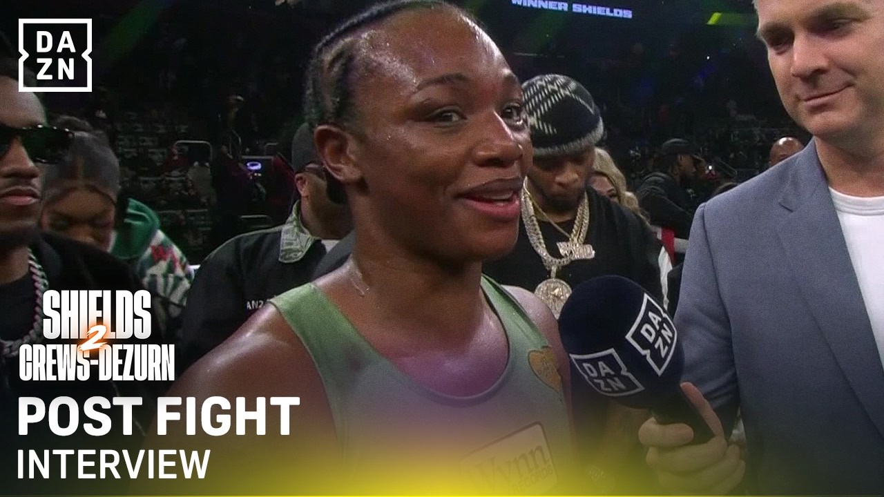 Claressa Shields REACTS After Win and Wants Shadasia Green NEXT! | Post Fight Interview