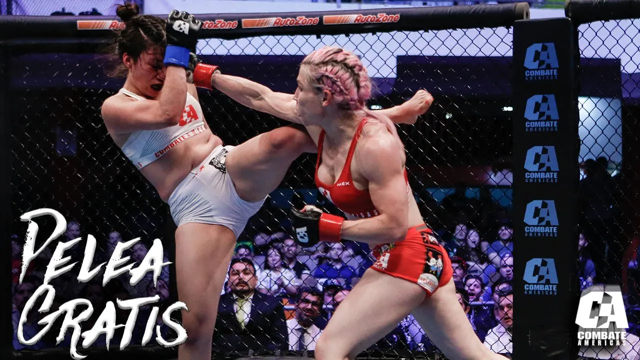 Pelea Que Fans De Las Luchas Aman: Dulce Garcia vs Mariana Ruiz | MMA | Combate Americas