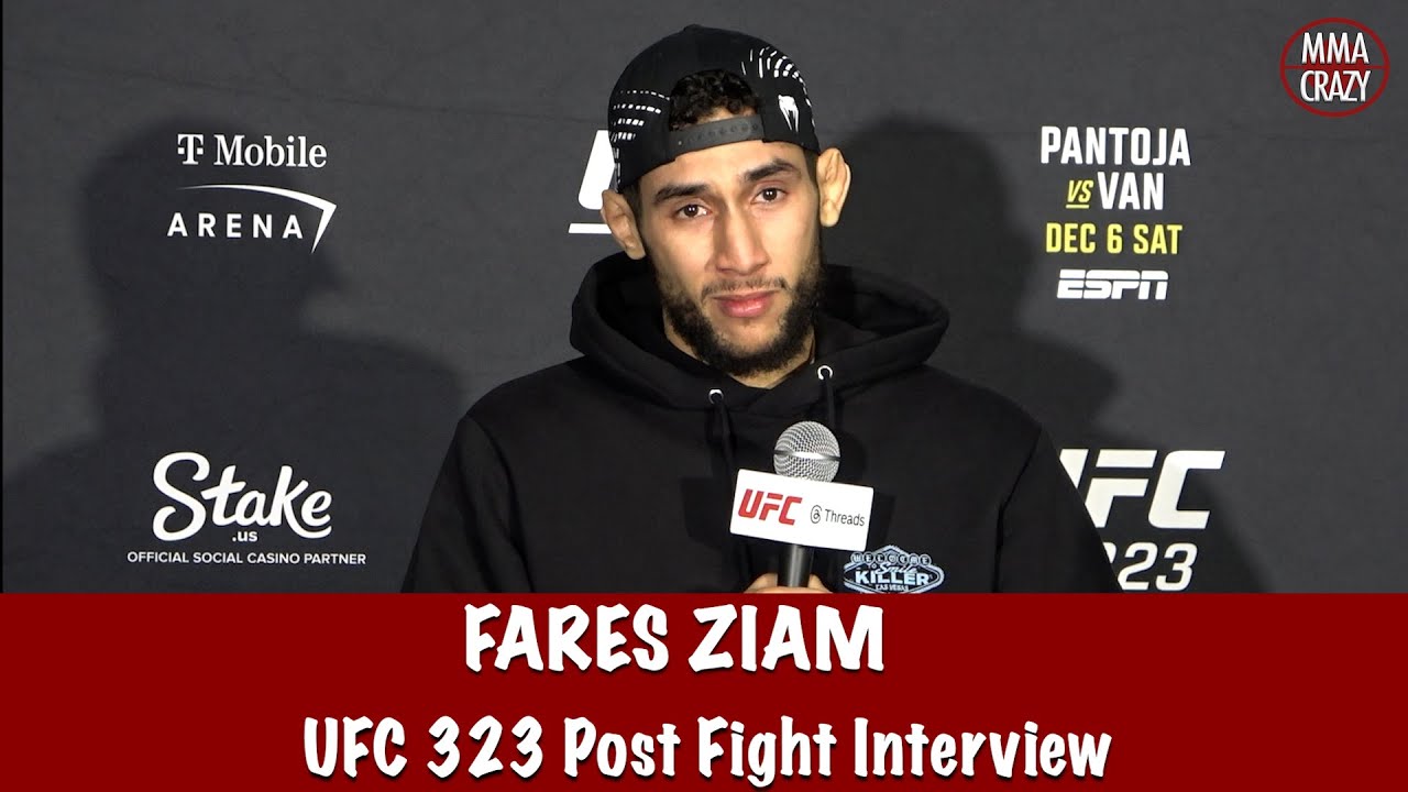 Emontional Fares Ziam believes Arman Tsarukyan should be next not Paddy Pimblett
