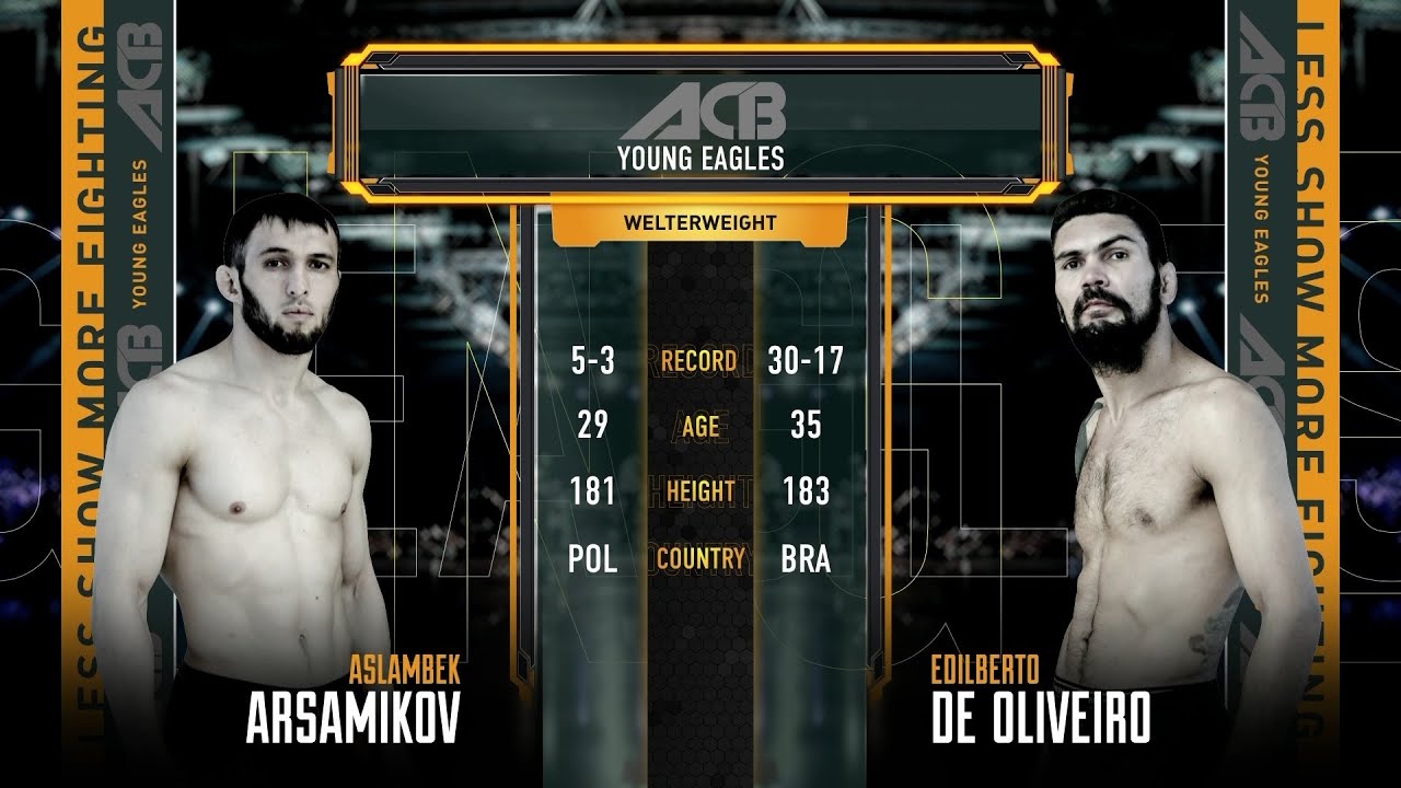 Асламбек Арсамиков vs. Эдилберто де Оливейра | Aslambek Arsamikov vs. Edilberto de Oliveira | ACB 78