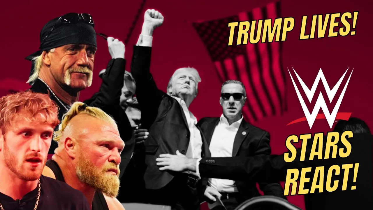 Trump LIVES! Brock's daughter, Logan, Hogan REACT! background