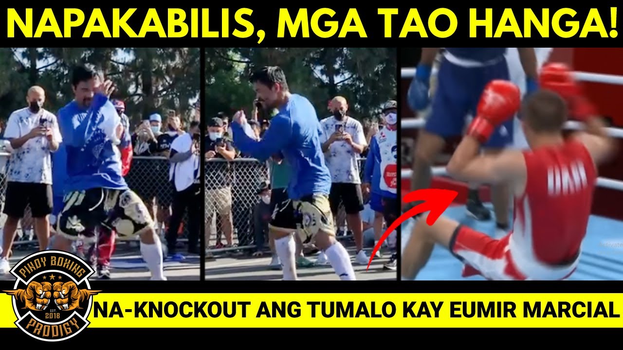 Wow, batang Pacquiao ba to? Halimaw sa BILIS! | Marcial suwerte nga ba? KNOCKOUT si Khyzhniak