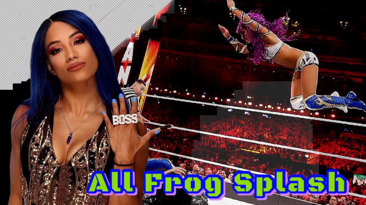 Sasha Banks All Frog Splash ( Compilations ). Greatest Finisher episodes. | ALexaBanks.