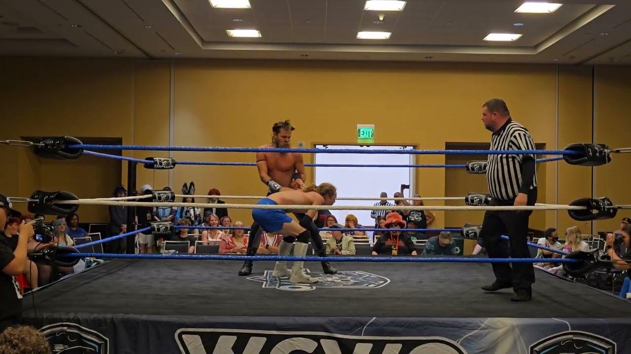 Jared Kripke vs Cameron Cross - WCWO PopCon 6/29/25 background