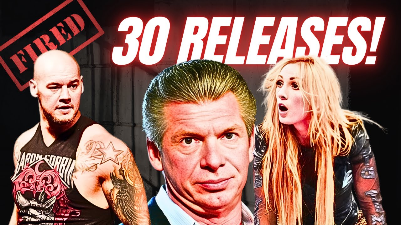 Every WWE Release of 2024 background