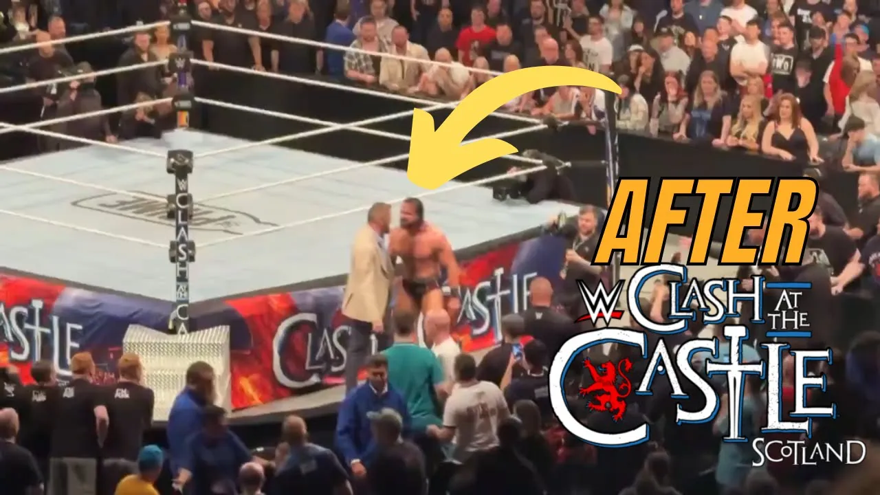 Drew ANGRY after WWE Clash at the Castle: Scotland🤬