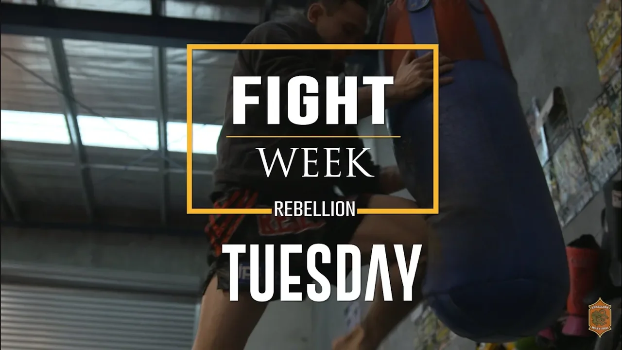 Rebellion Fight Week: Tuesday backdrop