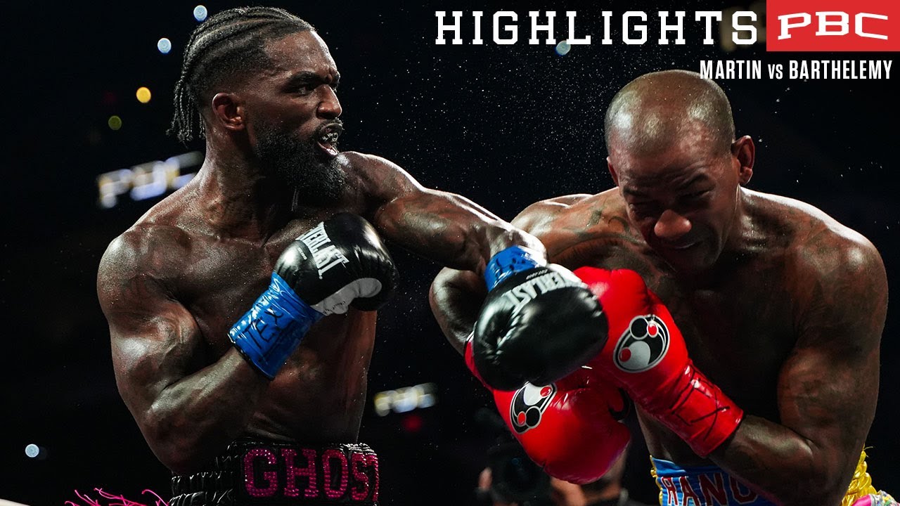 PBC FIGHT HIGHLIGHTS: Martin vs Barthelemy | December 6, 2025