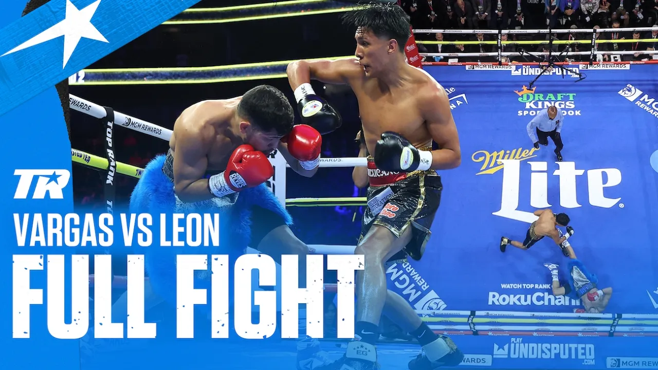 Emiliano Vargas vs Juan Leon | FULL FIGHT