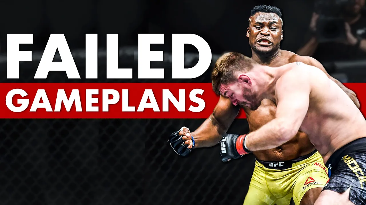 The 10 Most Tragically Failed UFC Gameplans background