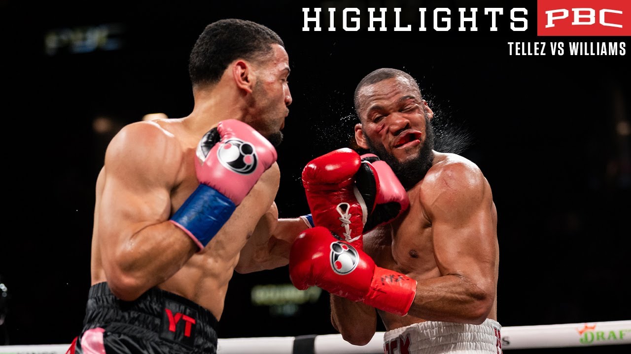 Tellez vs Williams HIGHLIGHTS: March 1, 2025 | PBC on Prime Video PPV background