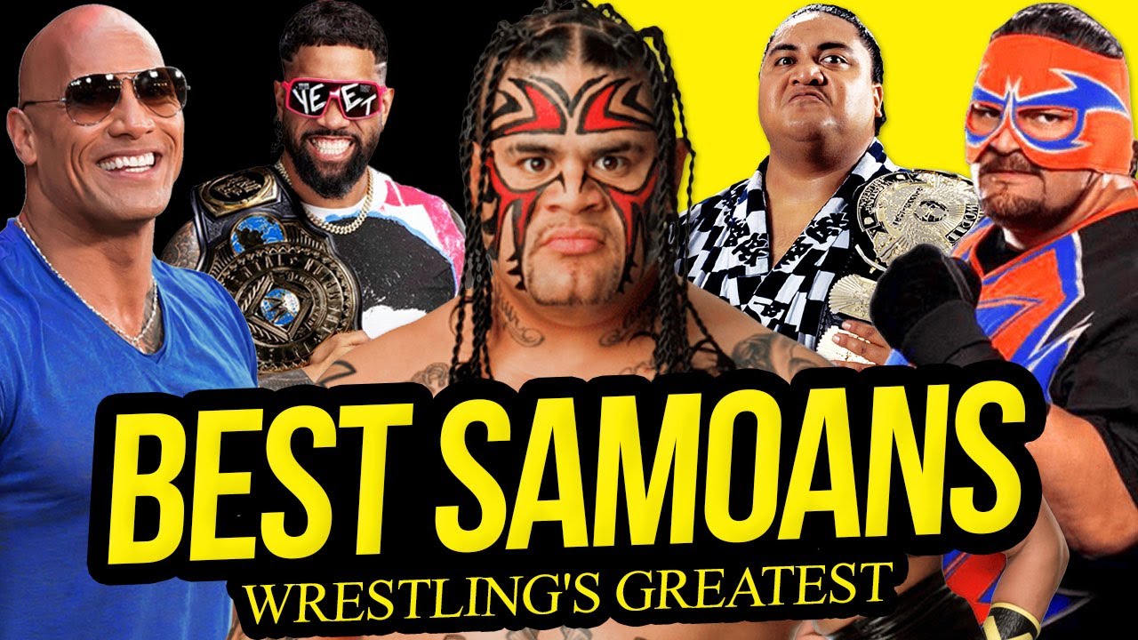 BEST SAMOANS | Wrestling's Greatest Islanders! background