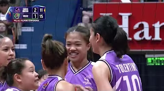 Kat Tolentino SPARKS 7-0 RUN for Choco Mucho vs Nxled in Set 4 | 2026 PVL All-Filipino Conference