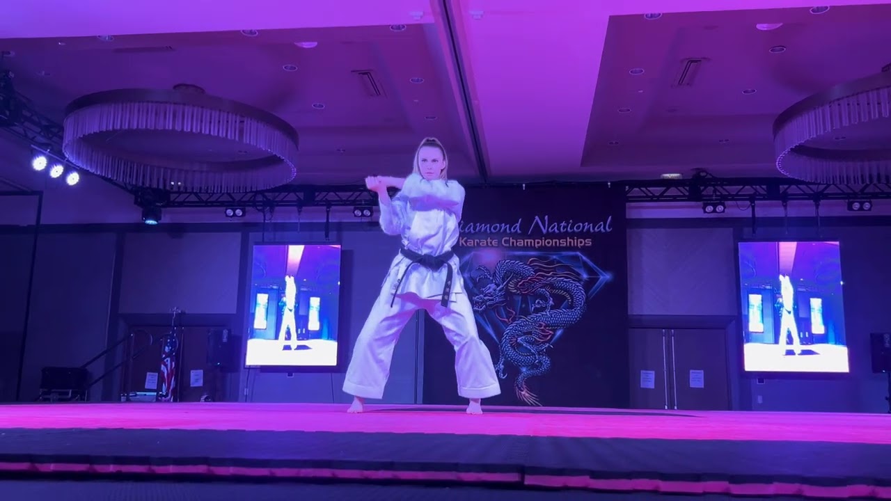 Gabrielle Rudolph Women's Traditional Forms Diamond Ring Finals - Diamond Nationals 2025 background