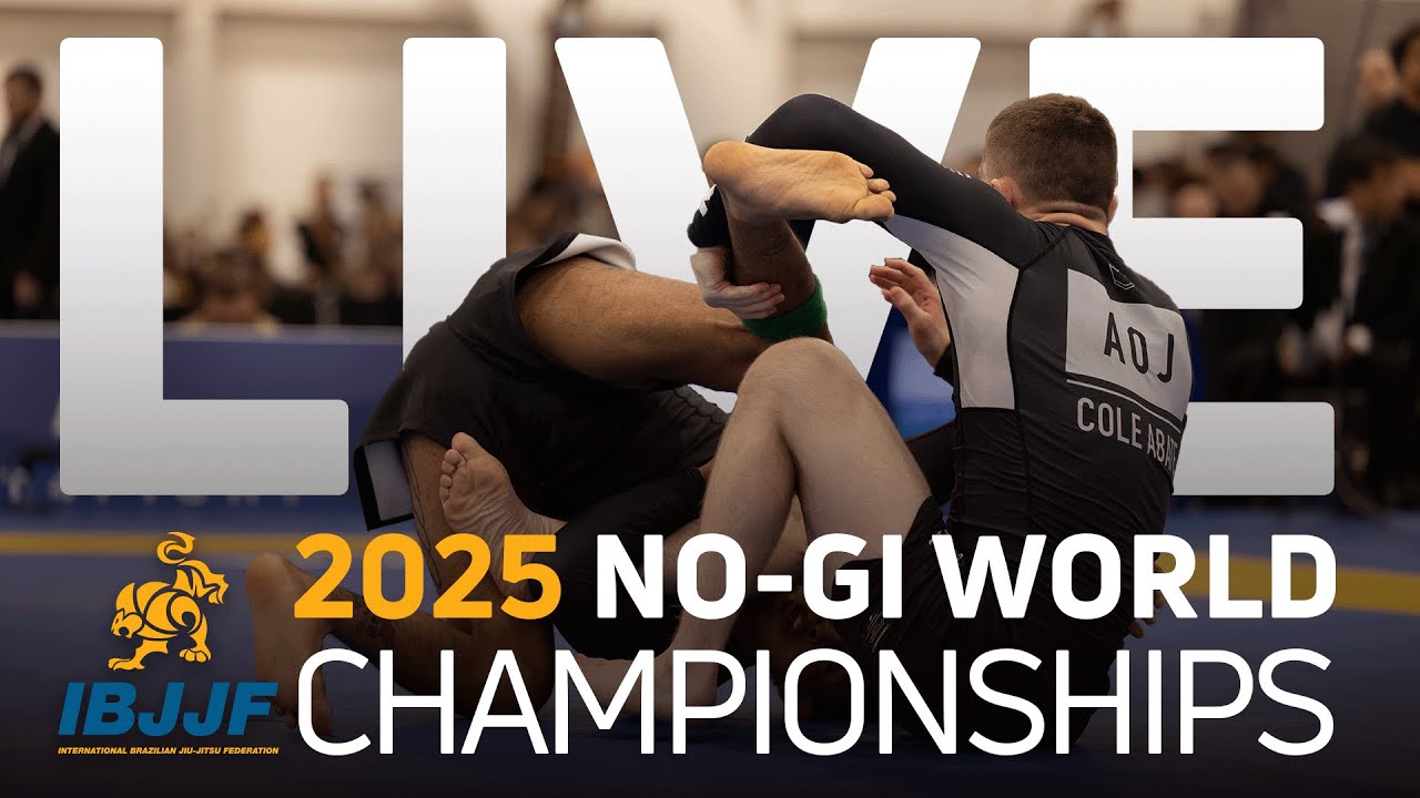 LIVE: 2025 IBJJF No-Gi Worlds | Black Belts, Day 2