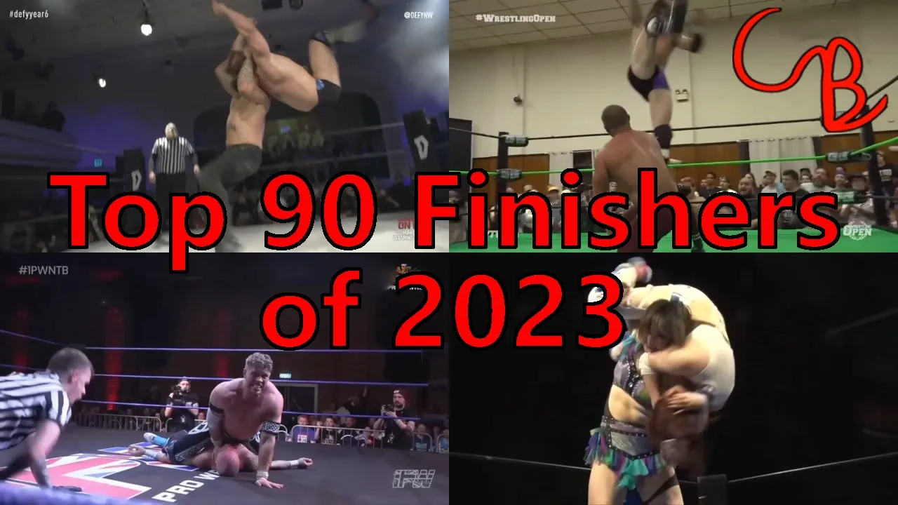 Top 90 Wrestling Finishers of 2023