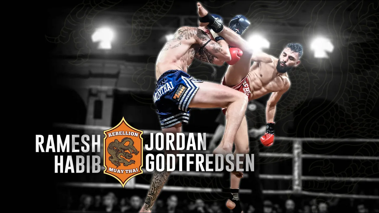 FULL FIGHT | Rebellion Muaythai 22: Ramesh Habib vs Jordan Godtfredsen background
