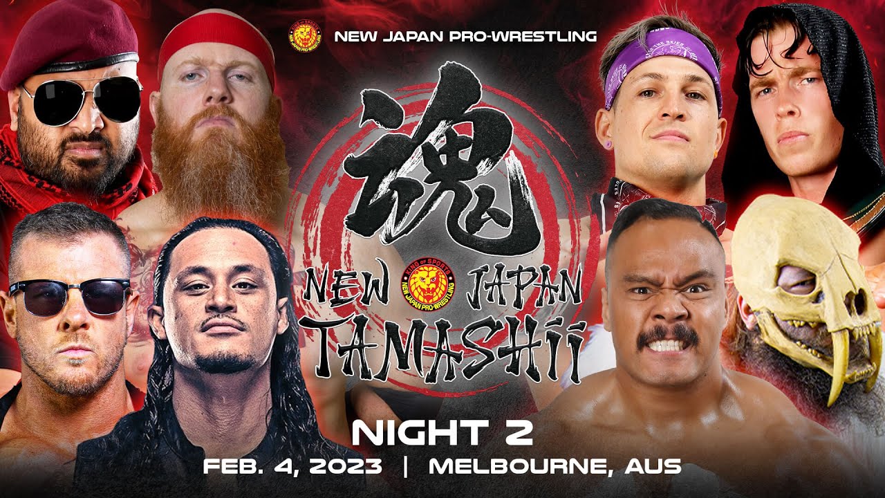 [FULL EVENT] NJPW Tamashii - 4 February 2023 | Melbourne, Australia background