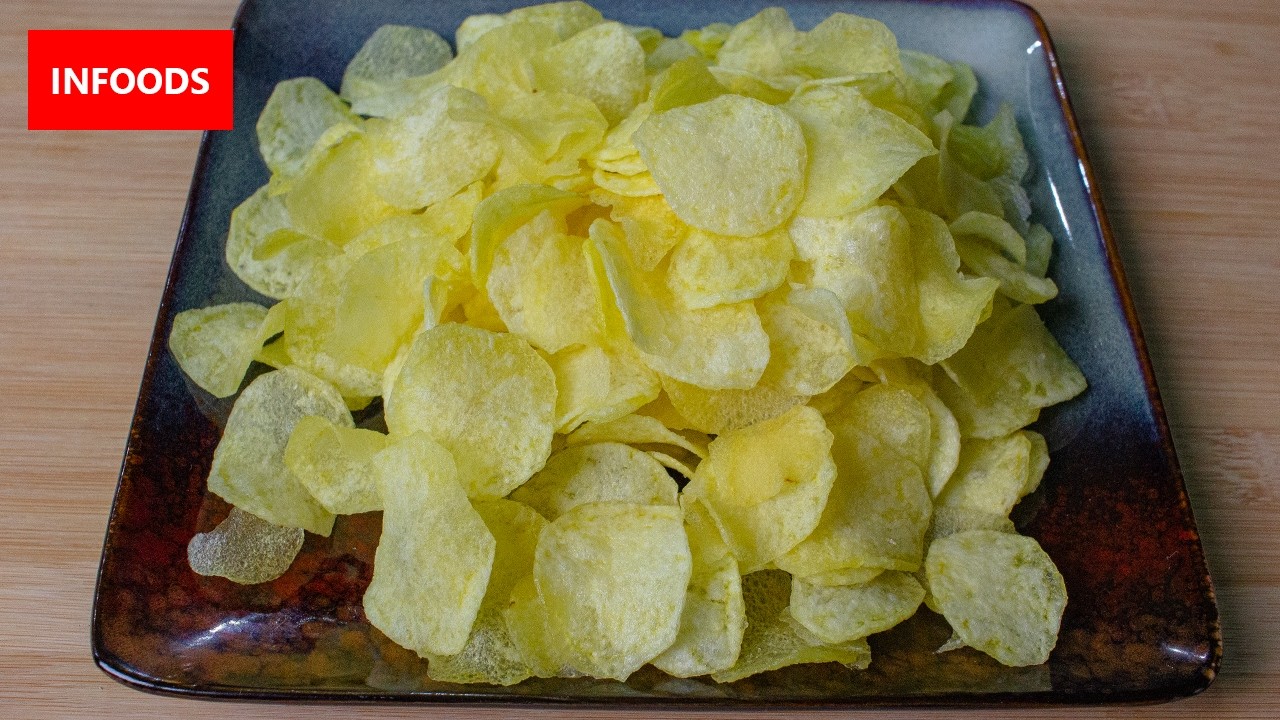 Potato Crisps Recipe | How to Make Potato Crisps | Infoods