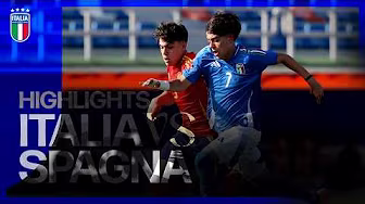 Highlights: Italia-Spagna 2-0 | Under 15 | Amichevole