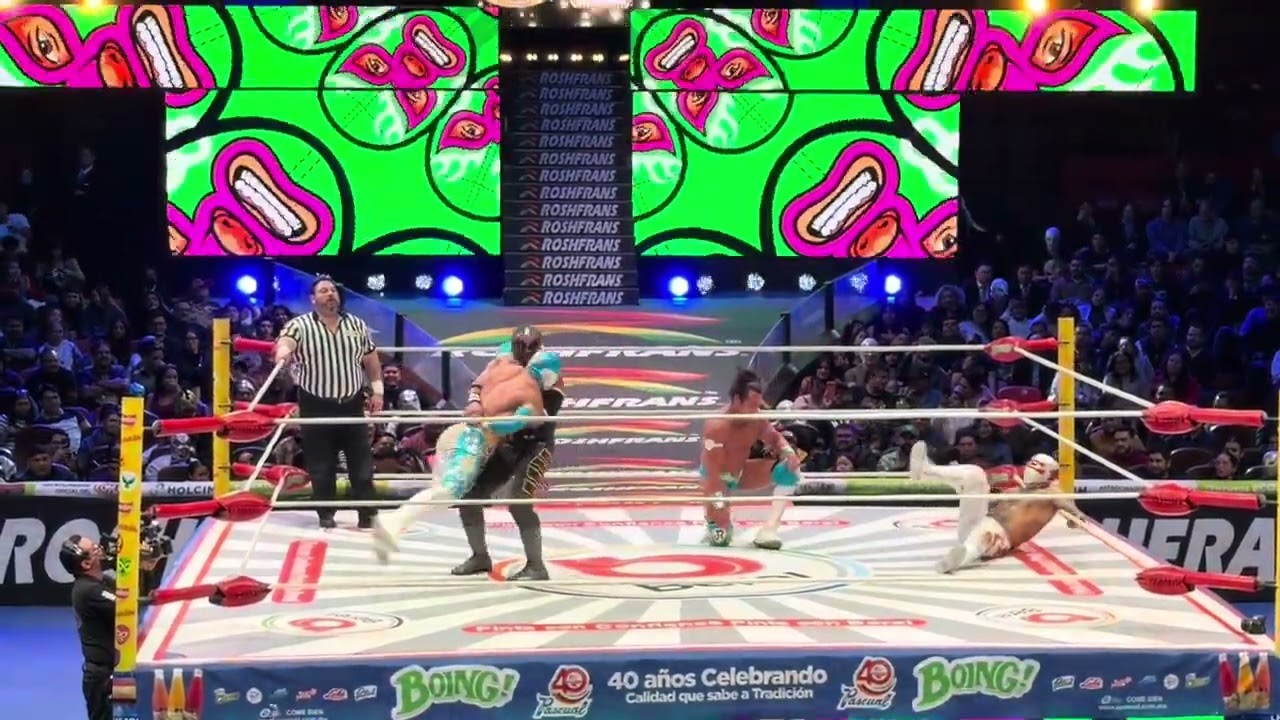 Reporte CMLL: Místico y Templario Vs Hechicero y Volador Jr. 