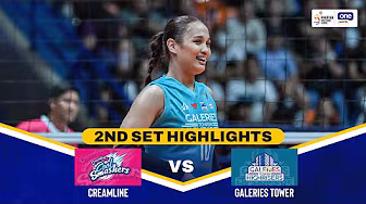 CREAMLINE vs. GALERIES TOWER | SET 2 HIGHLIGHTS | 2026 PVL ALL-FILIPINO CONFERENCE | MAR. 3, 2026