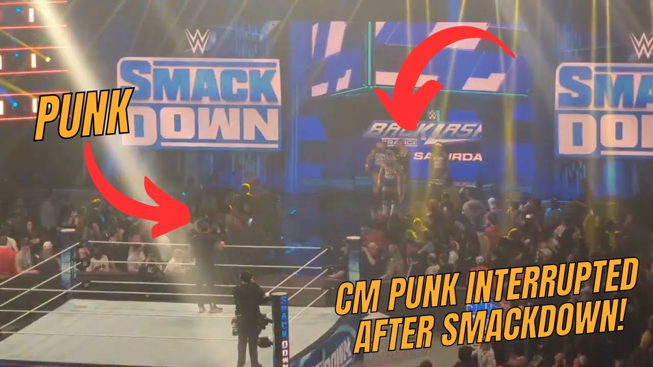 CM Punk after SmackDown! INTERRUPTED!