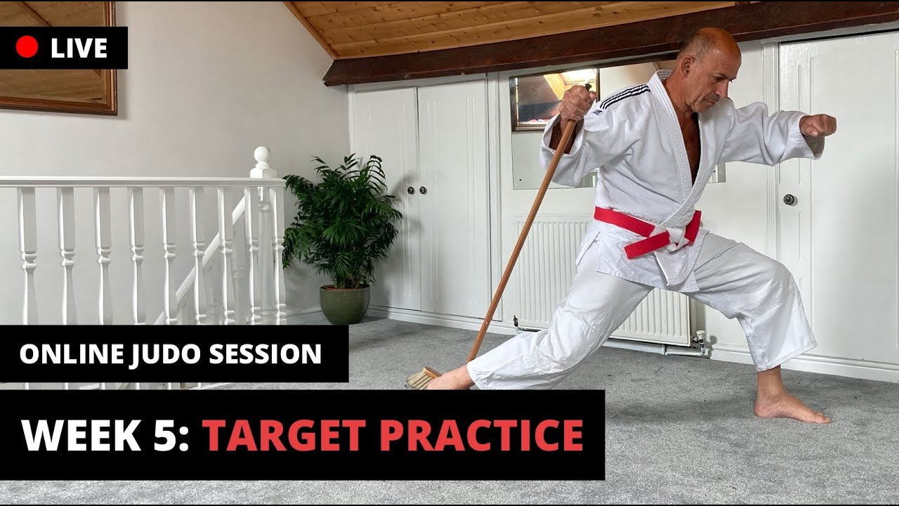 Home Judo Workout | Week 5 | Uchi Komi Target Practice (Tandoku Renshu) | Online Judo Lesson