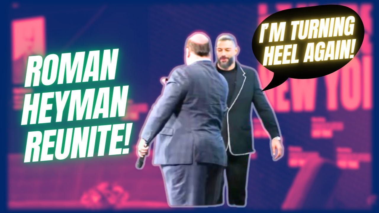Roman Reigns turning HEEL again?🩸 backdrop