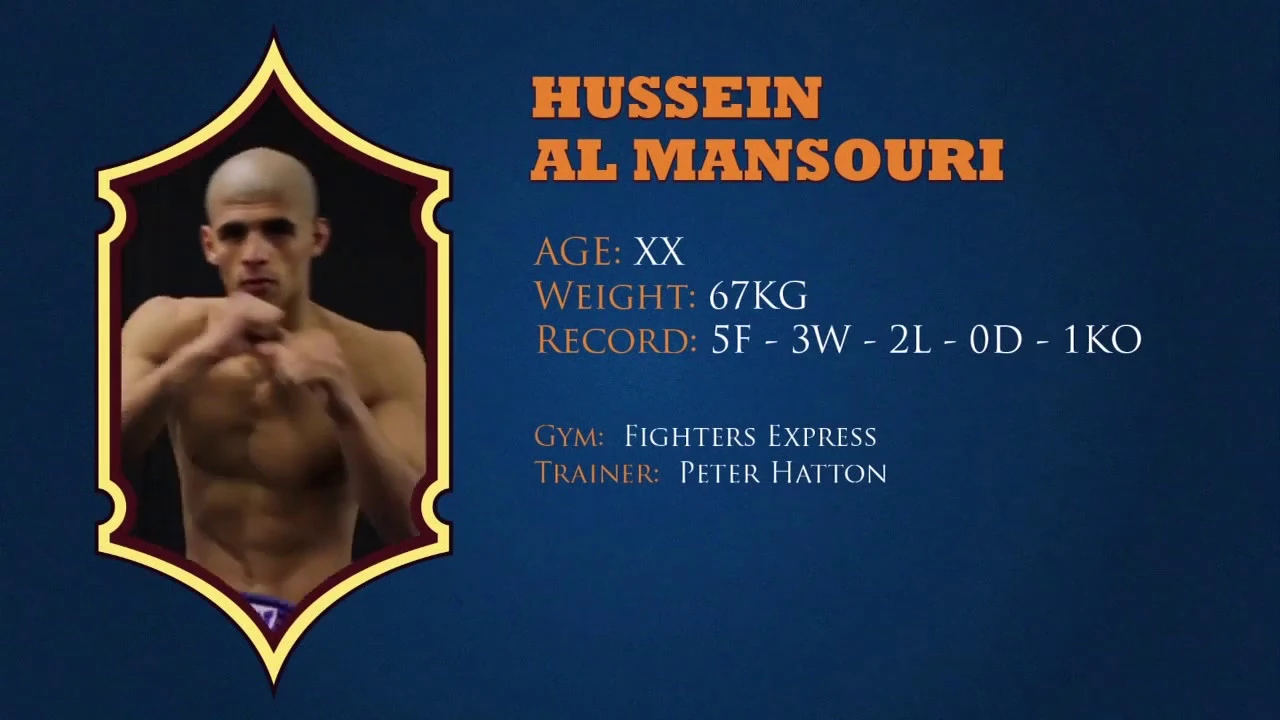 FULL FIGHT/ Road to Rebellion 2: Richard Fanous vs Hussein Al Mansouri background