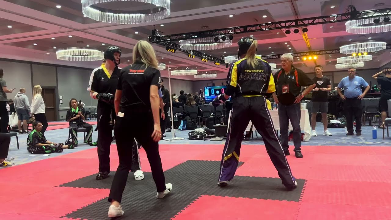 Team Paul Mitchell vs Team Straight Up (Hybrid) Women's Team Sparring - Diamond Nationals 2025