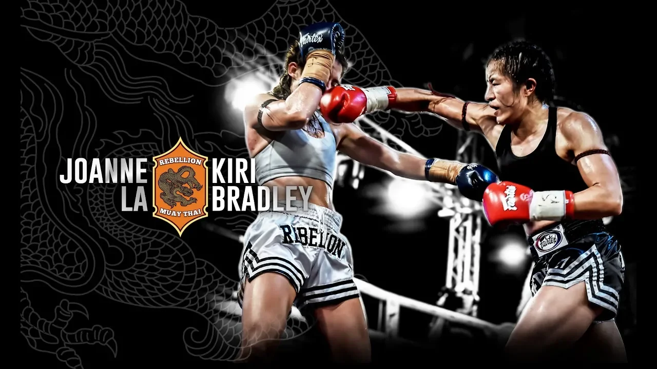 FULL FIGHT | Rebellion Muaythai 21: Joanne La vs Kiri Bradley background